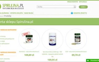 sklep.spirulina.pl - sklep partnerski Spirulina.pl