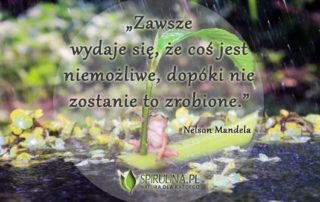 Zawsze wydaje sie ze cos jest niemozliwe