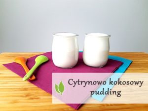 Cytrynowo kokosowy pudding