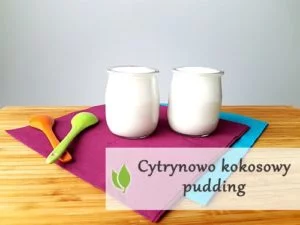 Cytrynowo kokosowy pudding