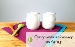 Cytrynowo kokosowy pudding