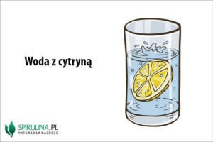 Woda z cytryną
