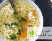 Rosół z szybkowaru
