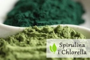 Spirulina i Chlorella z rozerwaną ścianą komórkową