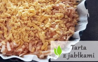 Tarta z jabłkami i kruszonką