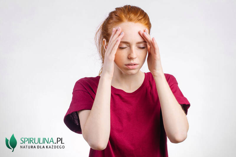 Zawroty głowy - algi Spirulina i Chlorella