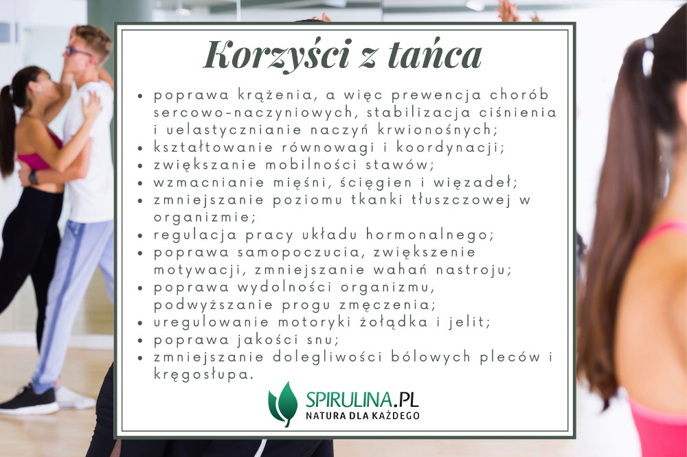 Korzyści płynące z tańca