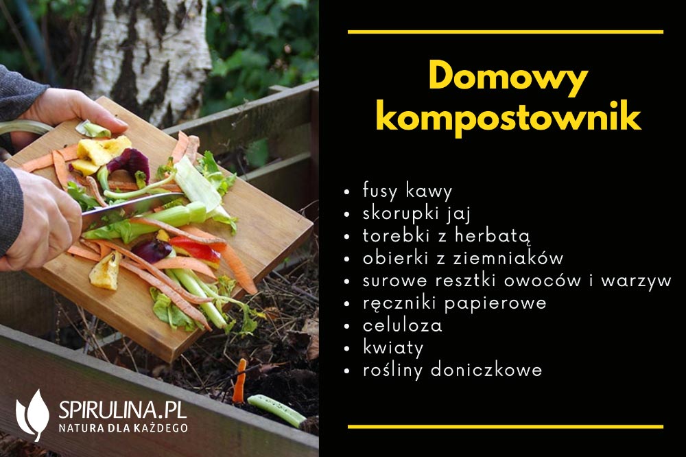 Domowy kompostownik - co wrzucać