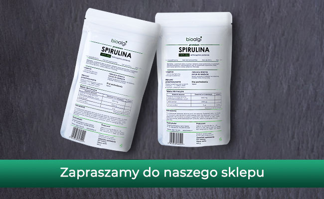 Zapraszamy do sklepu Spirulina