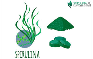 Zielononiebieska Spirulina