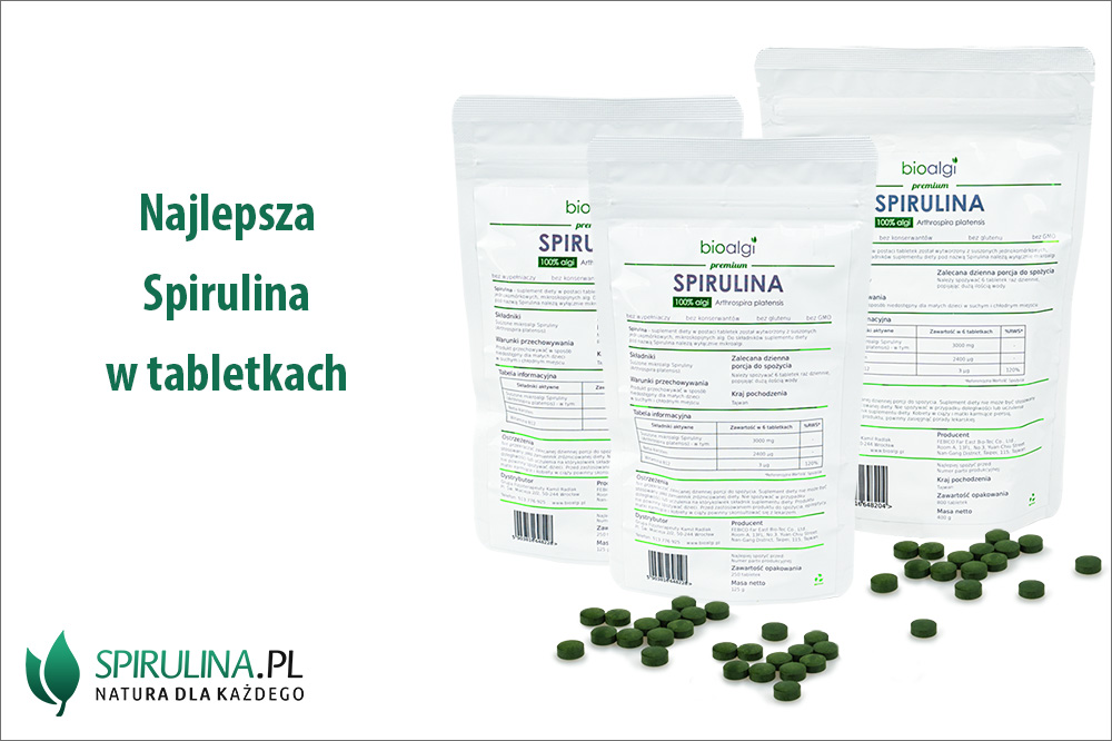 Najlepsza Spirulina w tabletkach