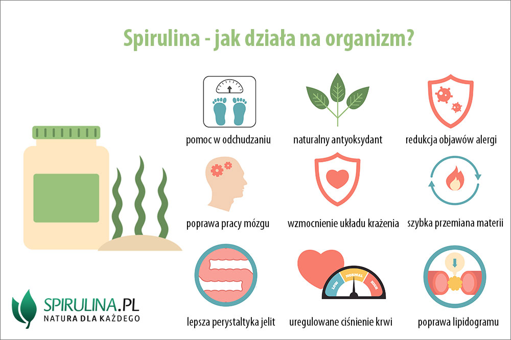 Spirulina - jak działa na organizm?