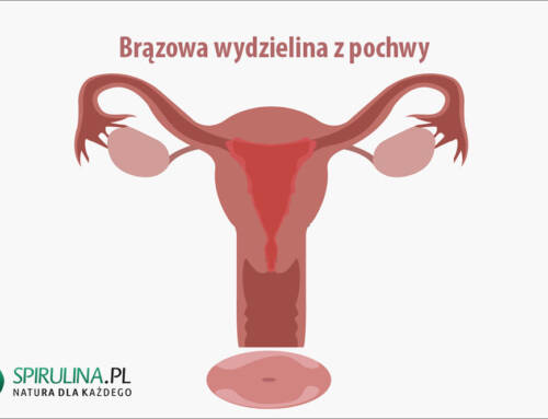 Brązowa wydzielina z pochwy
