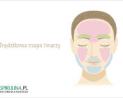 Trądzikowa mapa twarzy