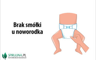 Brak smółki u noworodka