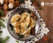 Pierogi z kapustą i grzybami