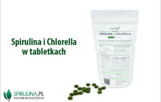 Spirulina i Chlorella w tabletkach