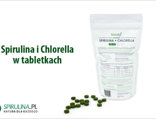 Spirulina i Chlorella w tabletkach