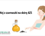 Olej z czarnuszki na skórę AZS