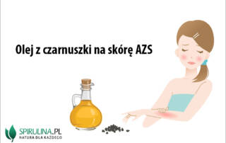 Olej z czarnuszki na skórę AZS