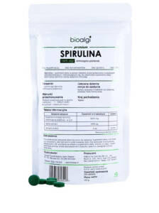 Spirulina tabletki