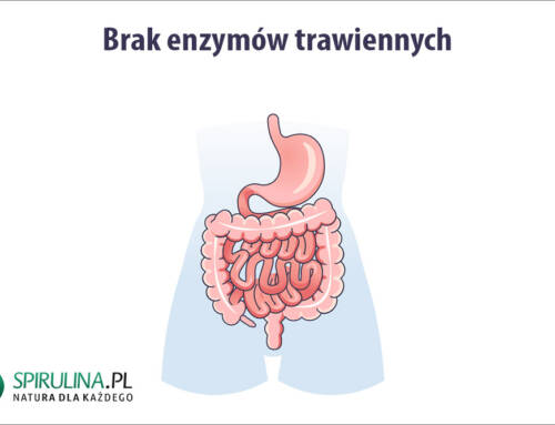 Brak enzymów trawiennych