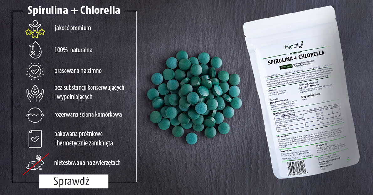 Spirulina bioalgi