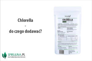 Chlorella - do czego dodawać?