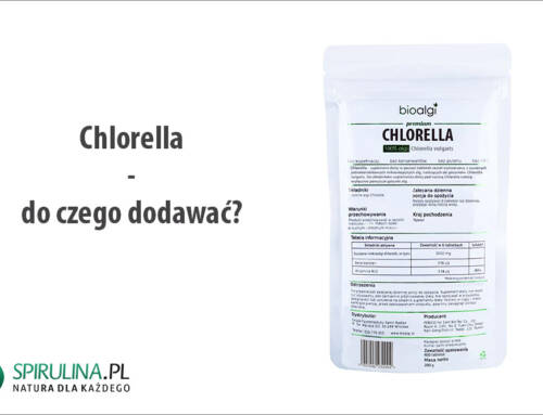 Chlorella – do czego dodawać?