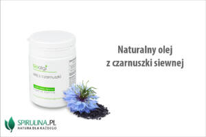 Naturalny olej z czarnuszki siewnej