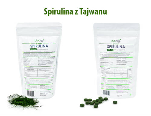 Spirulina z Tajwanu