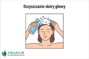Oczyszczanie skóry głowy