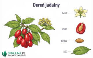 Dereń jadalny
