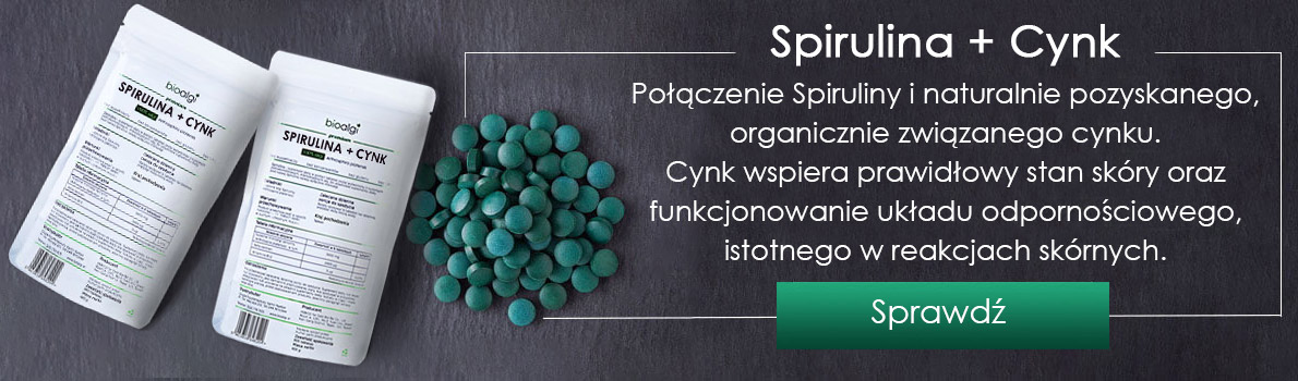 Spirulina cynk Spirulina cynk