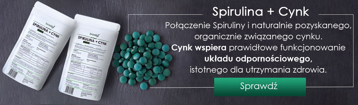 Spirulina cynk Spirulina cynk