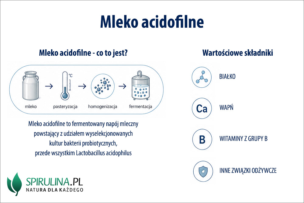 Mleko acidofilne co to jest