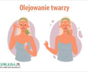 Olejowanie twarzy