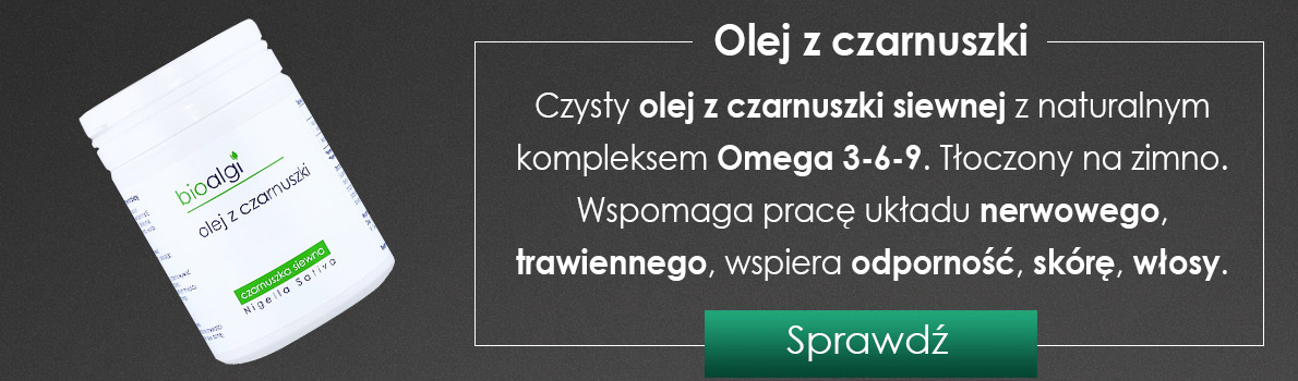 Olej z czarnuszki Olej z czarnuszki
