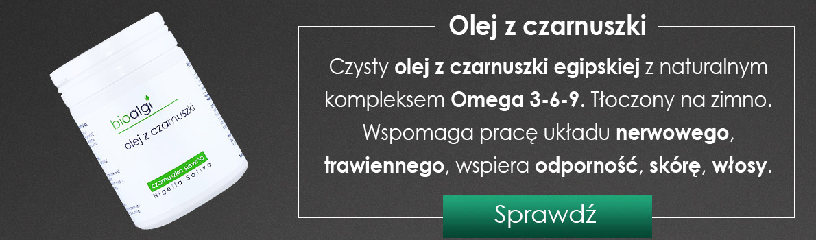 Olej z czarnuszki Olej z czarnuszki