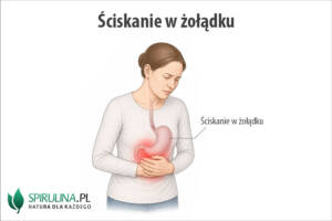 Ściskanie w żołądku