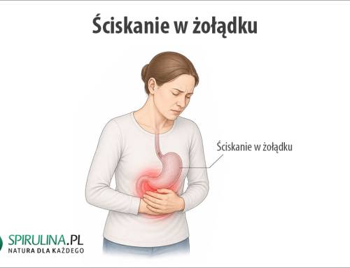 Ściskanie w żołądku