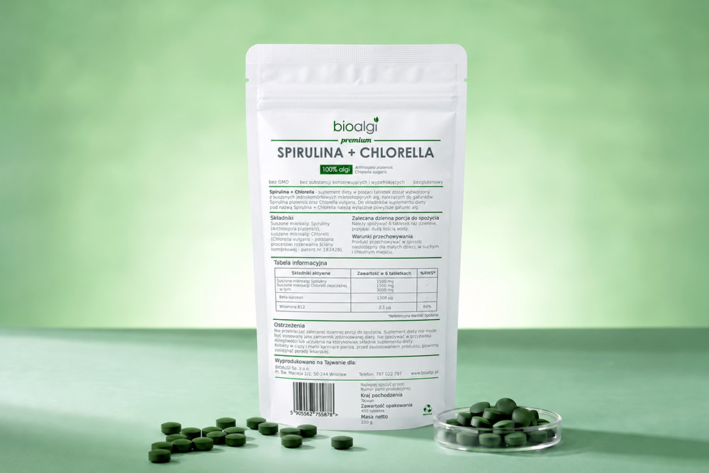 Spirulina Chlorella Spirulina Chlorella