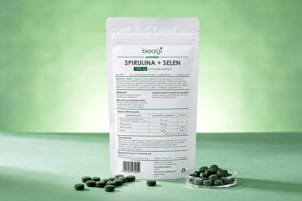 Spirulina selen Spirulina selen