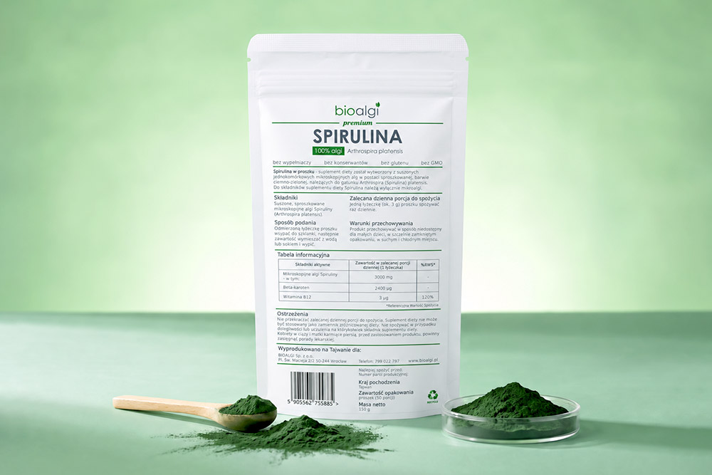 Spirulina w proszku Spirulina w proszku