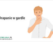 Drapanie w gardle