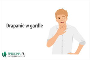 Drapanie w gardle