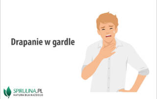 Drapanie w gardle