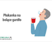 Płukanka na bolące gardło