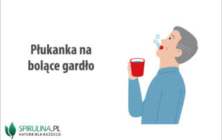 Płukanka na bolące gardło