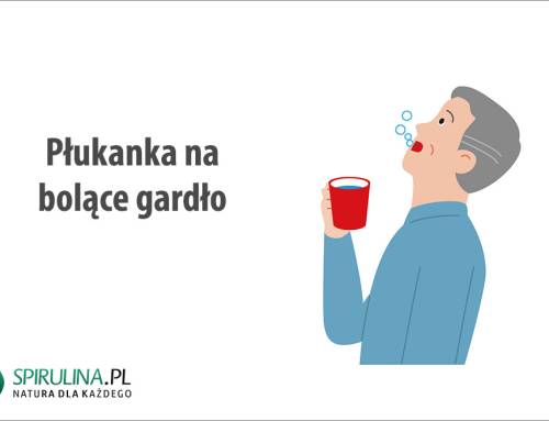 Płukanka na bolące gardło